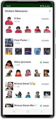 Mexican Stickers android App screenshot 0