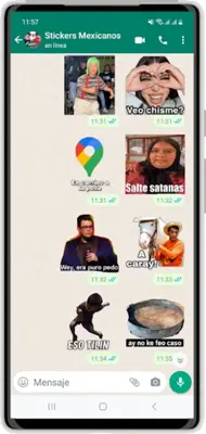 Mexican Stickers android App screenshot 5